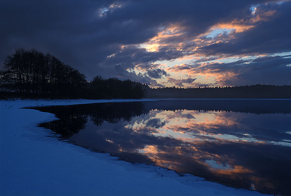 An Evening At Rendlíček Pond