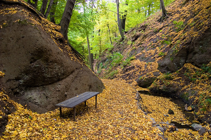 Říjen: Bertino údolí, Ústí nad Labem